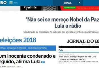 O Globo, UOL e Jornal do Brasil repercutem entrevista de Lula na Rádio Cultura