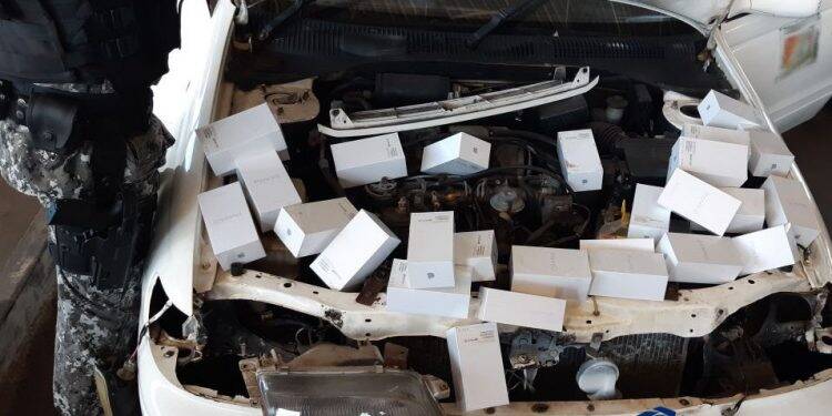 Haxixe, iPhones, perfumes e brinquedos são apreendidos na Ponte da Amizade