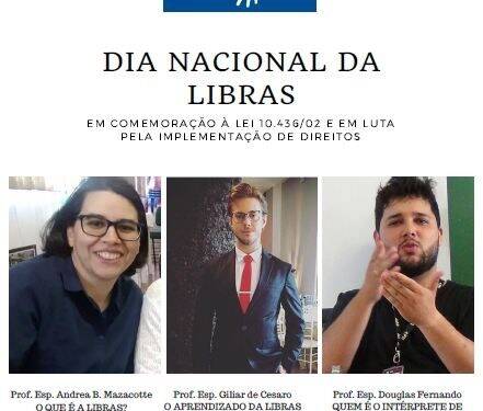 Câmara recebe evento em comemoração ao Dia Nacional da Libras nesta terça