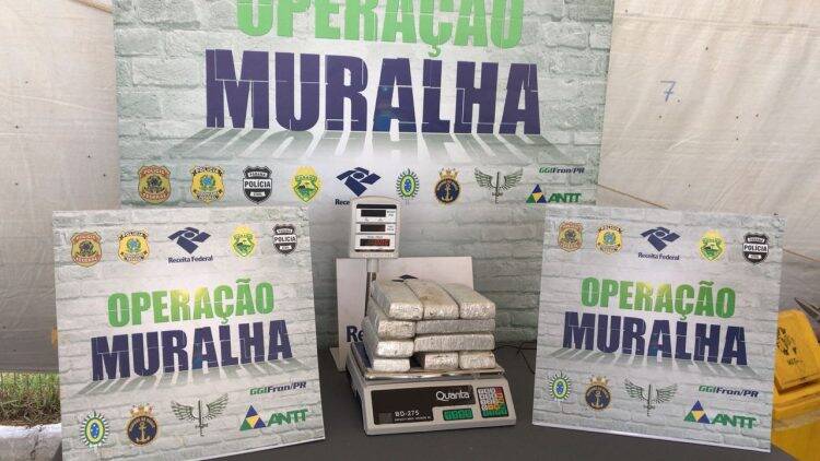 Operação Muralha apreendeu em duas semanas 7 milhões de reais