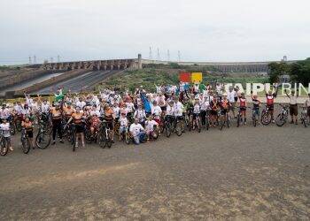 Itaipu terá passeio para ciclistas na usina