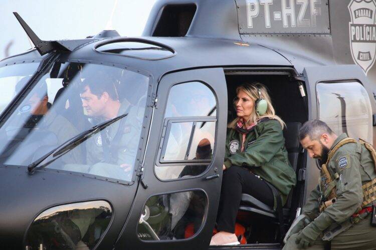 Governo reforça segurança da fronteira com novo helicóptero