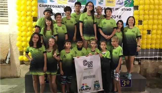 Natação de Foz mostra seus talentos