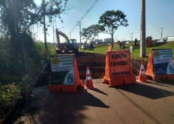 Prefeitura retoma obra da Avenida Olímpio Rafagnin, parada pela Pecúlio