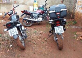 Rotam encontra motos furtadas de transportadora em Três Lagoas