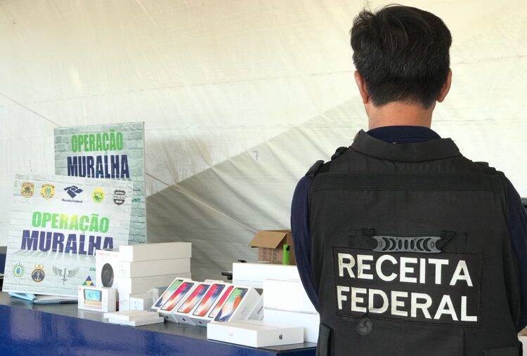 Operação Muralha apreendeu em duas semanas 7 milhões de reais