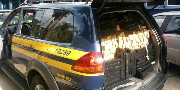 Morador de Matelândia é preso no Rio de Janeiro com mais de uma tonelada de maconha