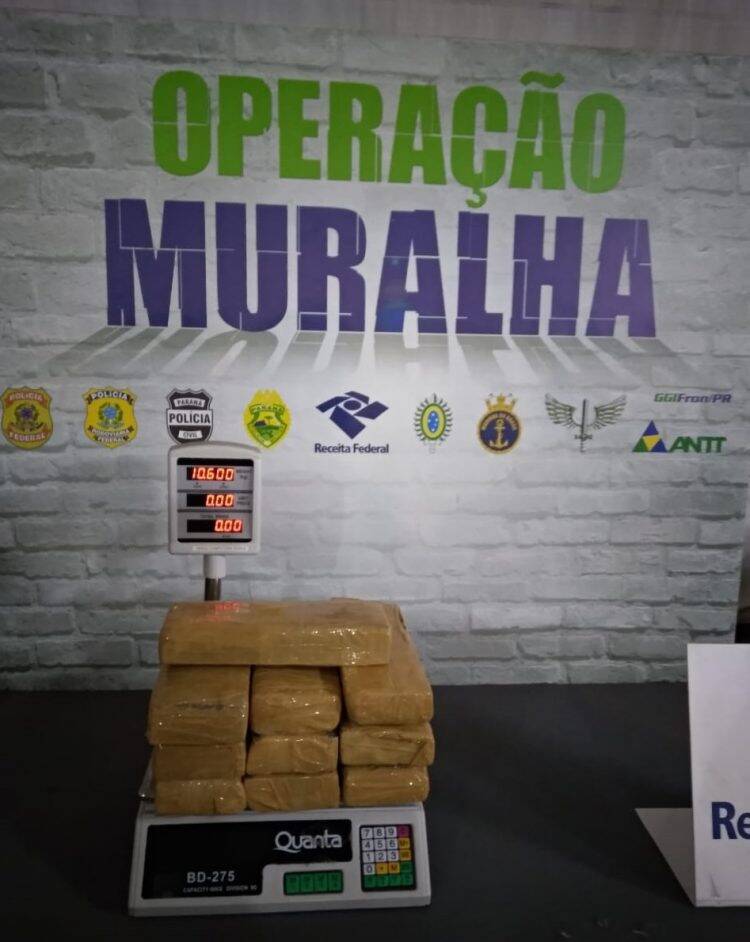 Em 57 dias, Operação Muralha apreendeu mais de 20 milhões de reais em mercadorias