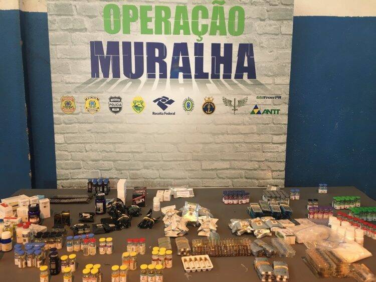 Em 57 dias, Operação Muralha apreendeu mais de 20 milhões de reais em mercadorias