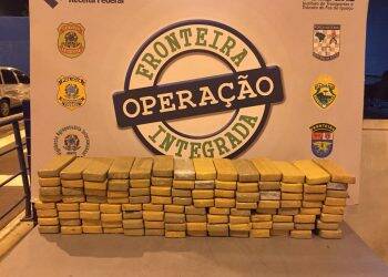 Paraguaio é preso com 173 kg de maconha na Ponte da Amizade