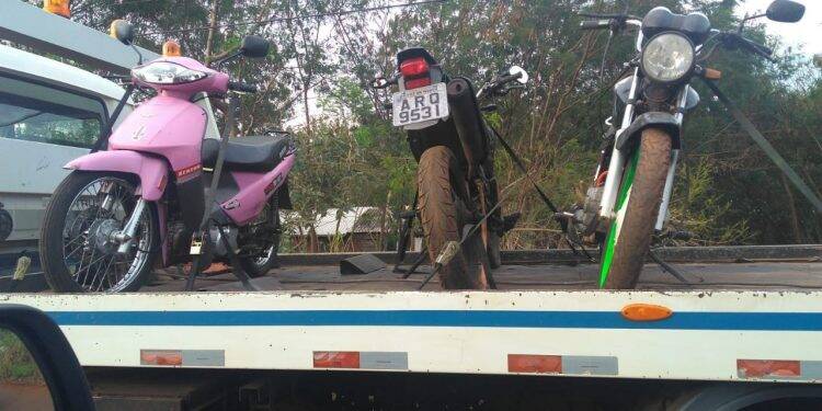 Guarda Municipal recupera motocicletas furtadas do pátio da Polícia Civil