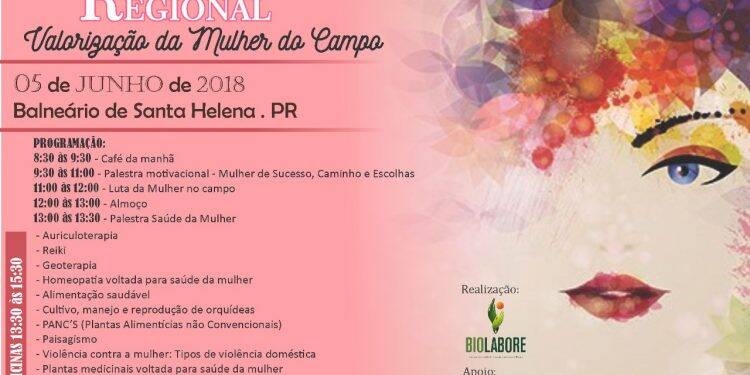 A valorização da mulher do campo será tema de seminário regional em Santa Helena