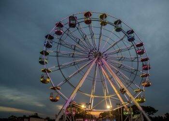 Roda-gigante volta ao Marco das Três Fronteiras