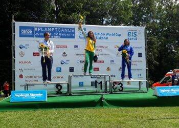 Ana Sátila: pódio em três etapas da Copa do Mundo de Canoagem