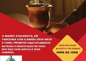 Makro Atacadista promove mateada e degustação de chás