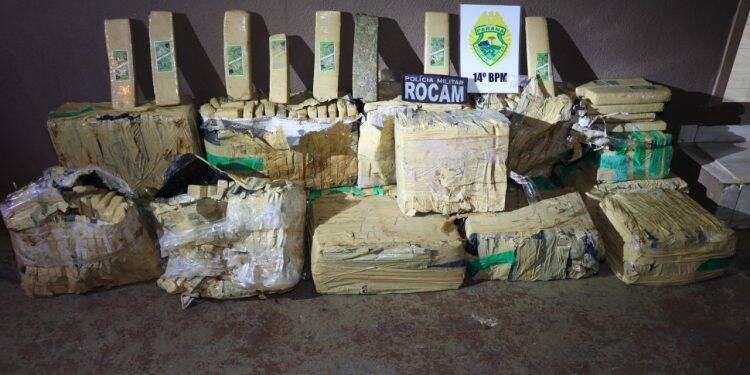 Polícia apreende carregamento de droga no Porto Belo