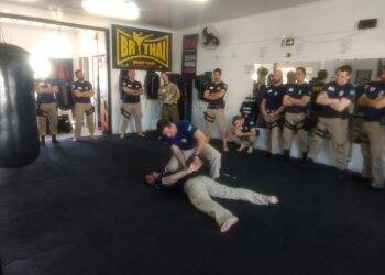 PRF realiza 3° Estágio de Policiamento de Fronteiras em Foz do Iguaçu