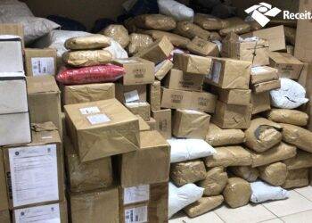 Receita apreendeu mais de R$ 3 mi em mercadorias nos Correios da região de Foz
