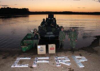 Marinha faz primeira apreensão no Lago de Itaipu usando Lancha Poraquê