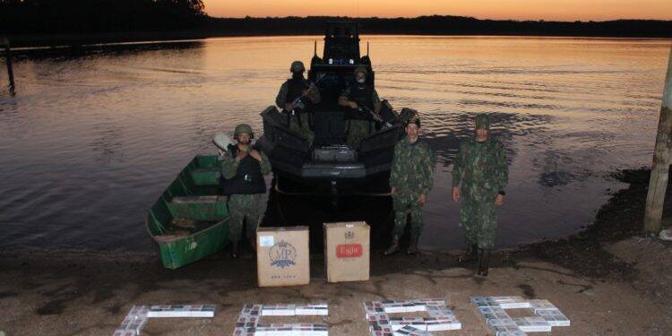 Marinha faz primeira apreensão no Lago de Itaipu usando Lancha Poraquê