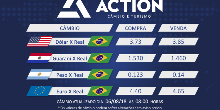 Dólar abre a semana vendido a R$ 3.85