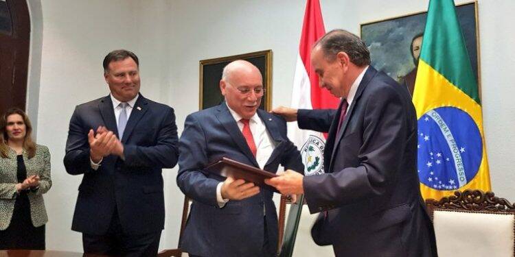 Paraguai e Brasil firmam acordo para construção de ponte sobre o Rio Apa