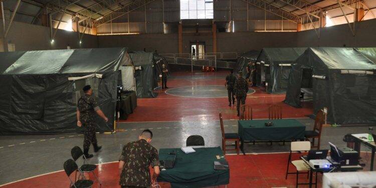 Base da operação Ágata está instalado em Santa Terezinha de Itaipu