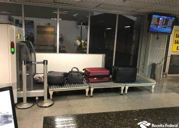 Apreensões no Aeroporto Internacional de Foz ultrapassaram R$ 5 milhões