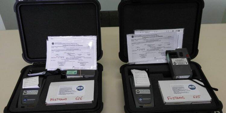 Foztrans recebe dois novos bafômetros