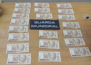 Guarda Municipal prende um com dinheiro falsificado