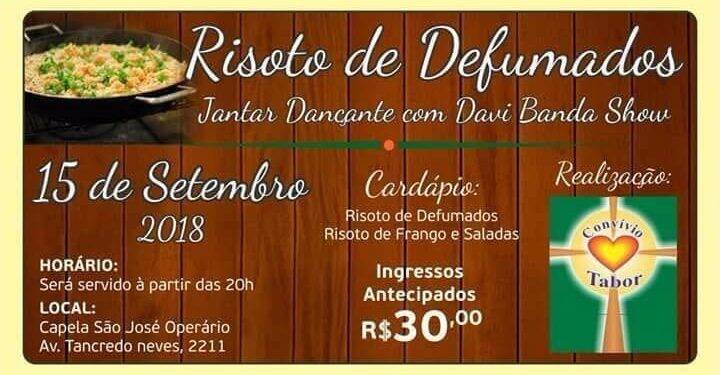 Convívio Tabor promove tradicional Risodo de Defumados no próximo sábado