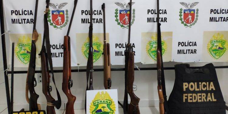 Policias deflagram operação de desarmamento e combate à crimes ambientais
