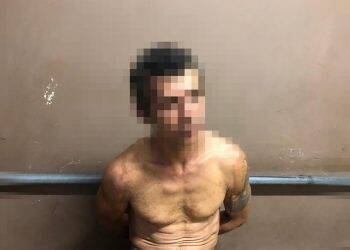 Home é preso acusado de bater na mulher