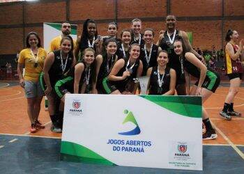 Basquete de Foz é prata nos JAPS 2018