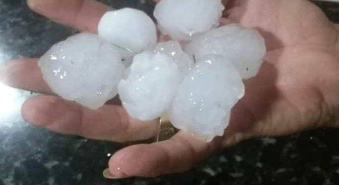 Granizo e temporal em São Miguel do Iguaçu