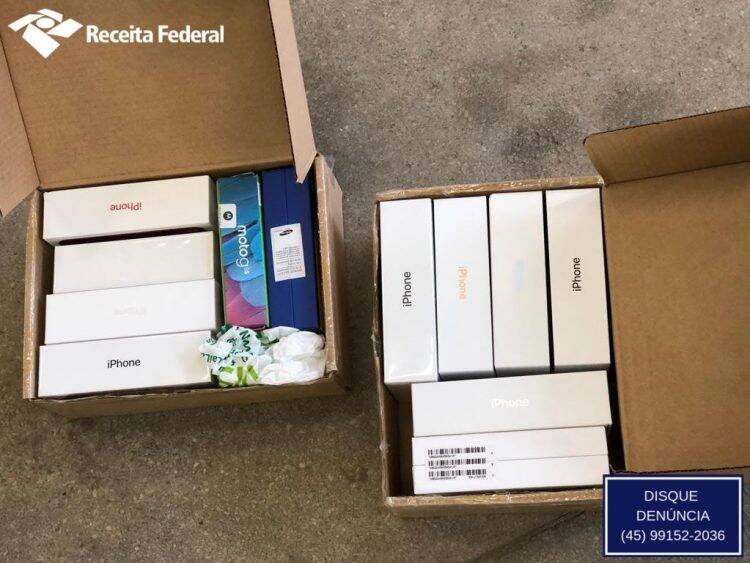 Receita Federal retém 548 volumes de remessas postais irregulares