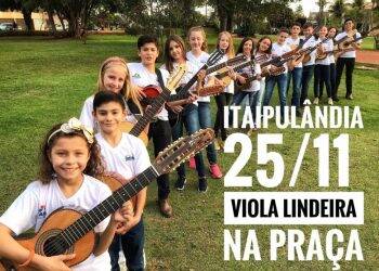 Viola Lindeira se apresenta no Natal Iluminado de Itaipulândia
