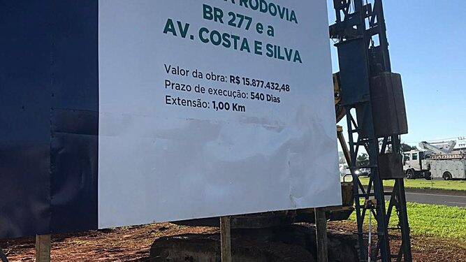 Trânsito da Costa e Silva com a BR 277 será desviado a partir de sábado