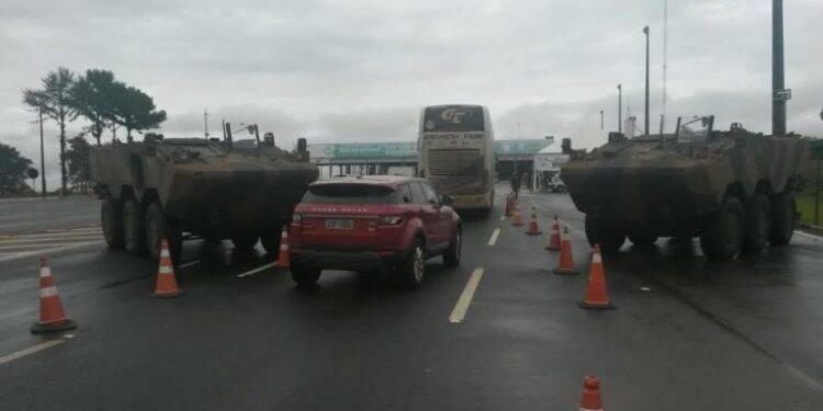Exército inicia participação na Operação Muralha