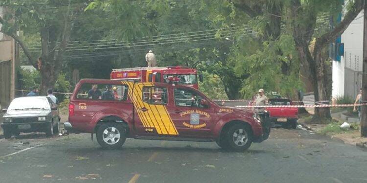 Temporal deixou 20 mil sem luz em Foz do Iguaçu