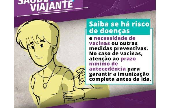 Vai viajar? Preste atenção na vacinação para o período de férias