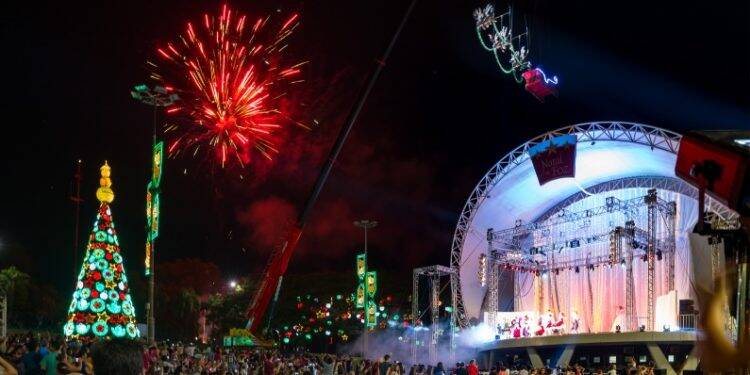 Natal de Foz começa nesta sexta-feira, com 200 atrações até 20 de janeiro