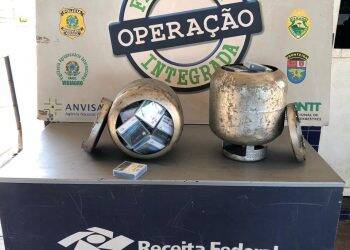 Eletrônicos são apreendidos em botijões de gás na Ponte da Amizade