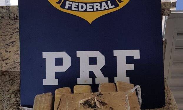 Ciclista é preso com drogas em mochila no Posto da PRF em Santa Terezinha