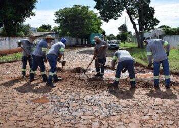 Ruas do Jd. Panorama são preparadas para receber pavimentação asfáltica