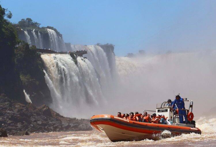 Número de turistas estrangeiros nas Cataratas do Iguaçu cresceu 9,3%