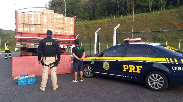 PRF apreende 51 toneladas de drogas em 2018 no Paraná