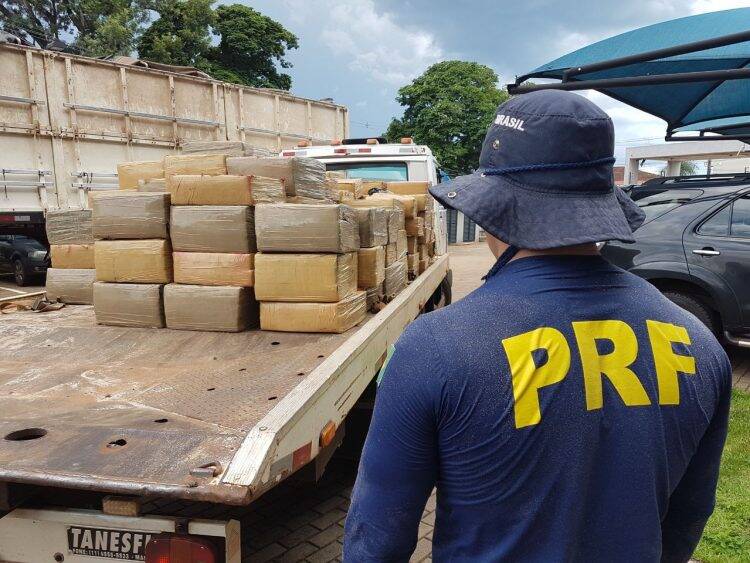 PRF apreende 51 toneladas de drogas em 2018 no Paraná