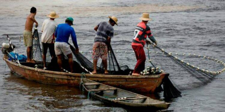 Pescadores protestam contra falta de pagamento de seguro-defeso