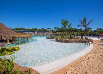Mabu Thermas Grand Resort comemora recorde de ocupação em dezembro. Blue Park atrai ainda mais hóspedes para o Resort